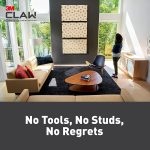 Command Large Picture Hanging Strips, Damage Free Hanging Picture Hangers, No Tools Wall Hanging Strips for Living Spaces, 14 White Adhesive Strip Pairs(28 Command Strips) - Image 10